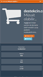Mobile Screenshot of destekcin.com